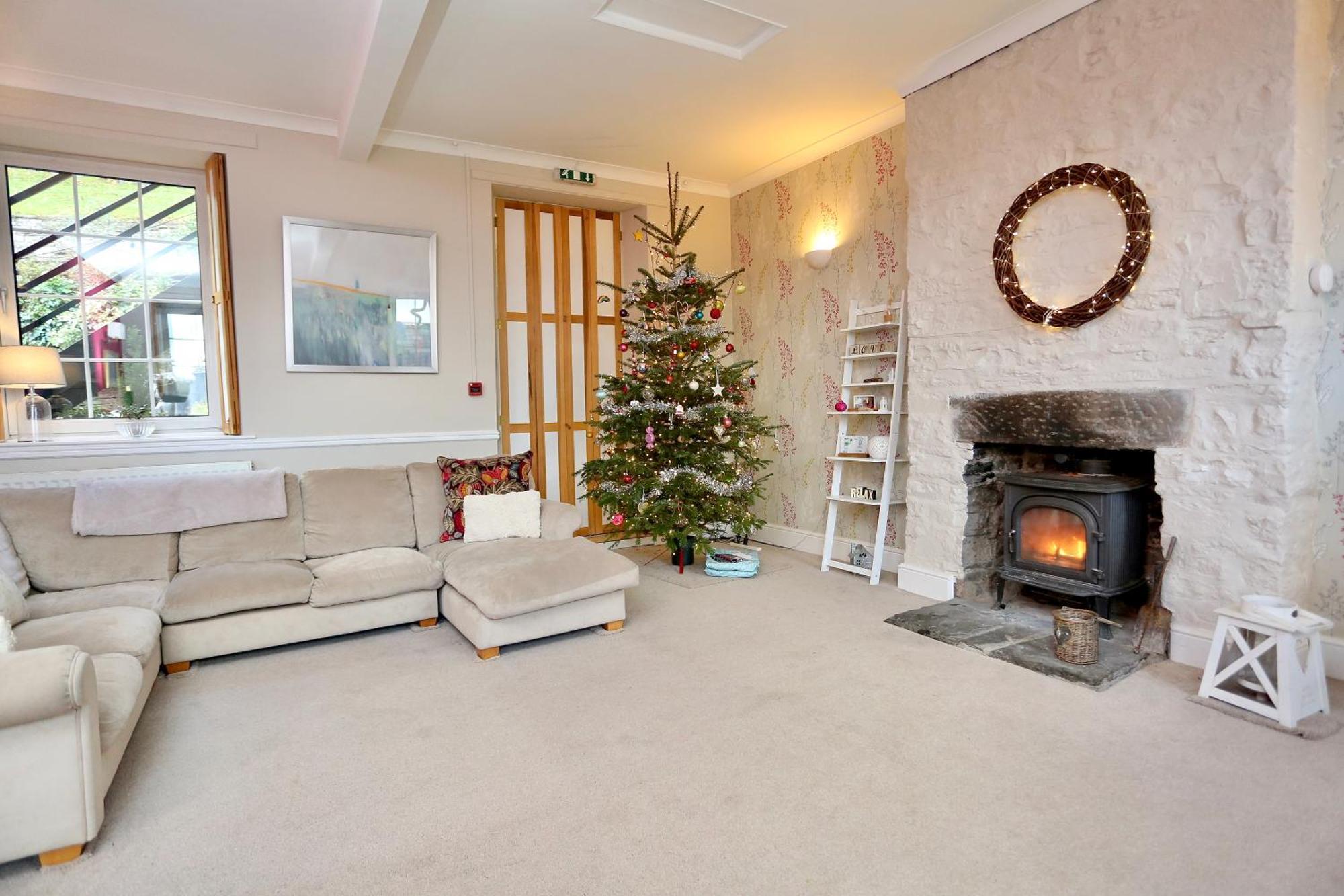 Ty Croeso House Villa Llangattock Exteriör bild