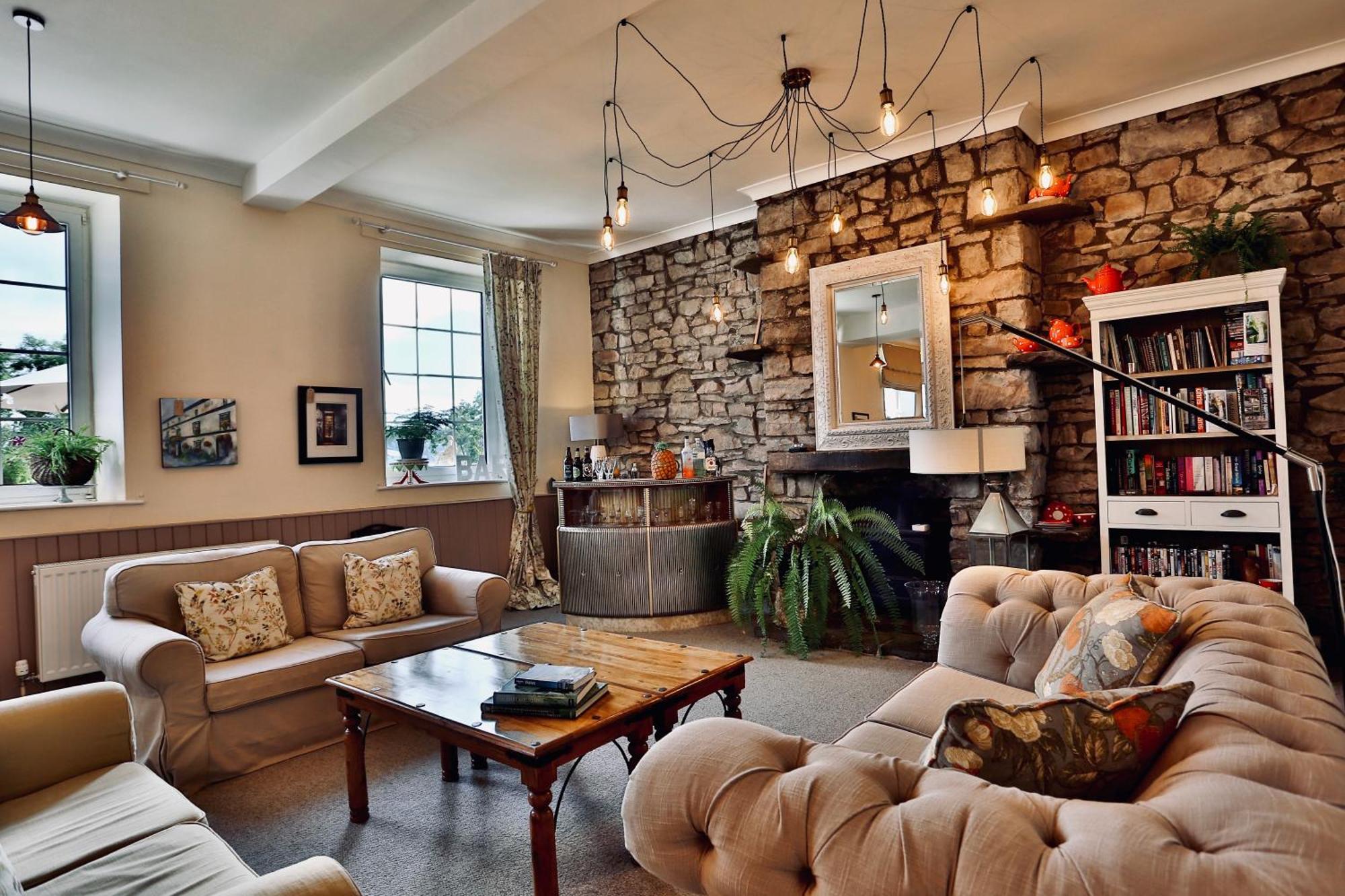 Ty Croeso House Villa Llangattock Exteriör bild