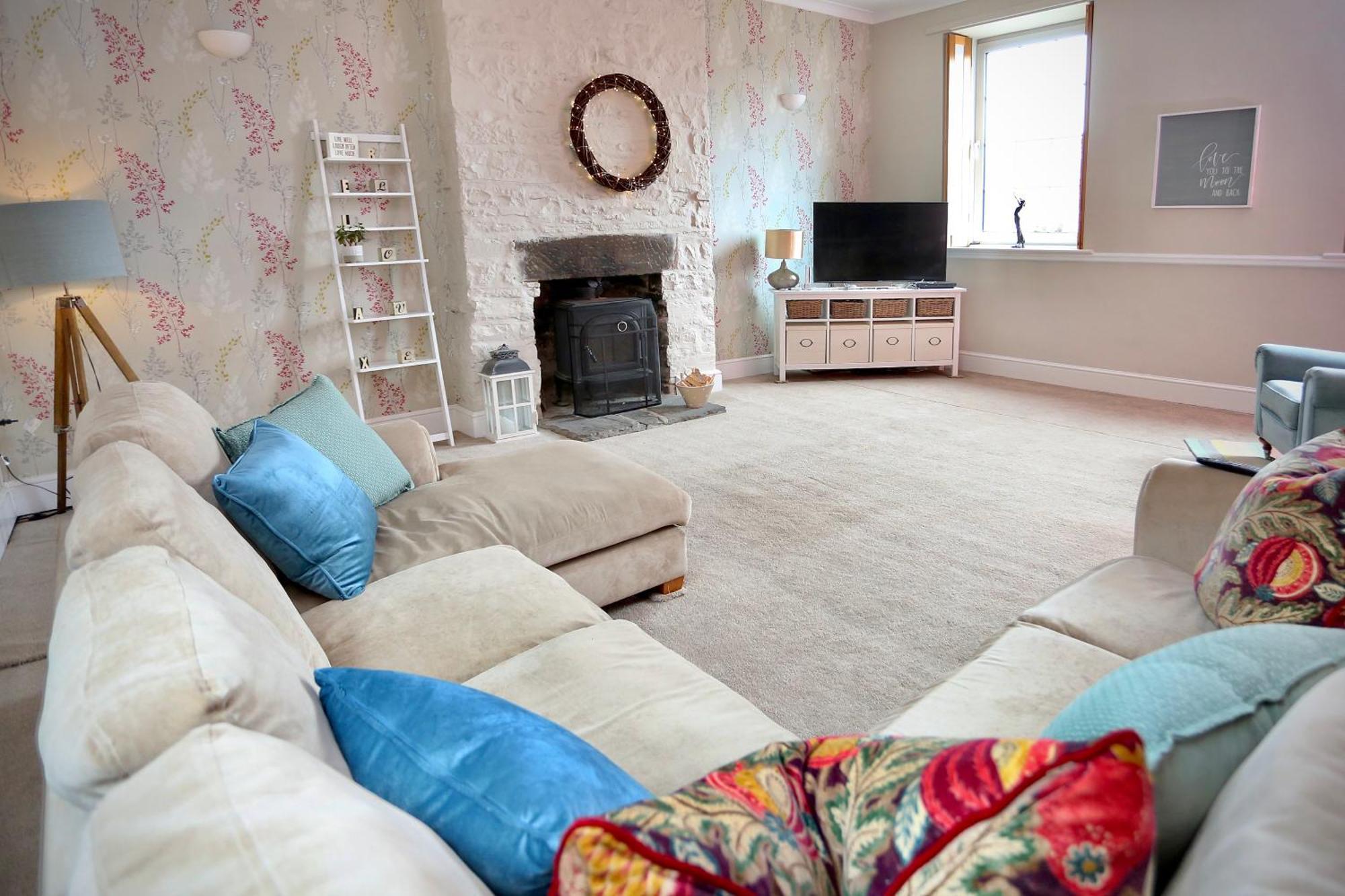 Ty Croeso House Villa Llangattock Exteriör bild