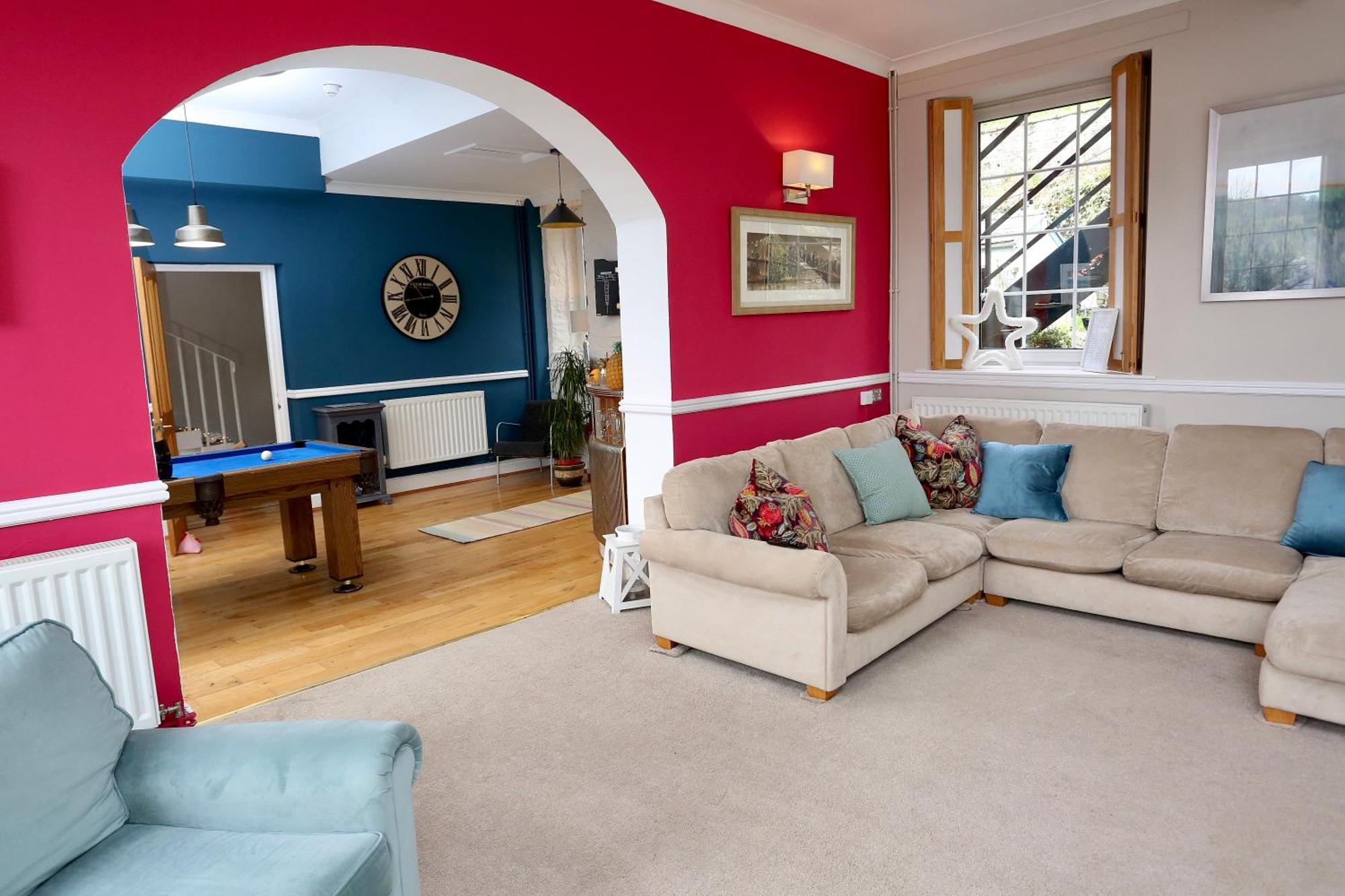Ty Croeso House Villa Llangattock Exteriör bild