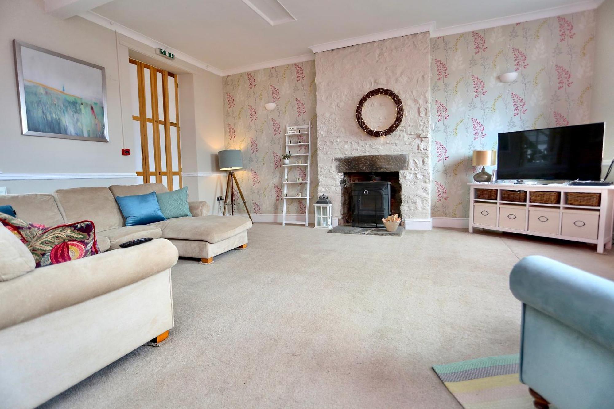 Ty Croeso House Villa Llangattock Exteriör bild