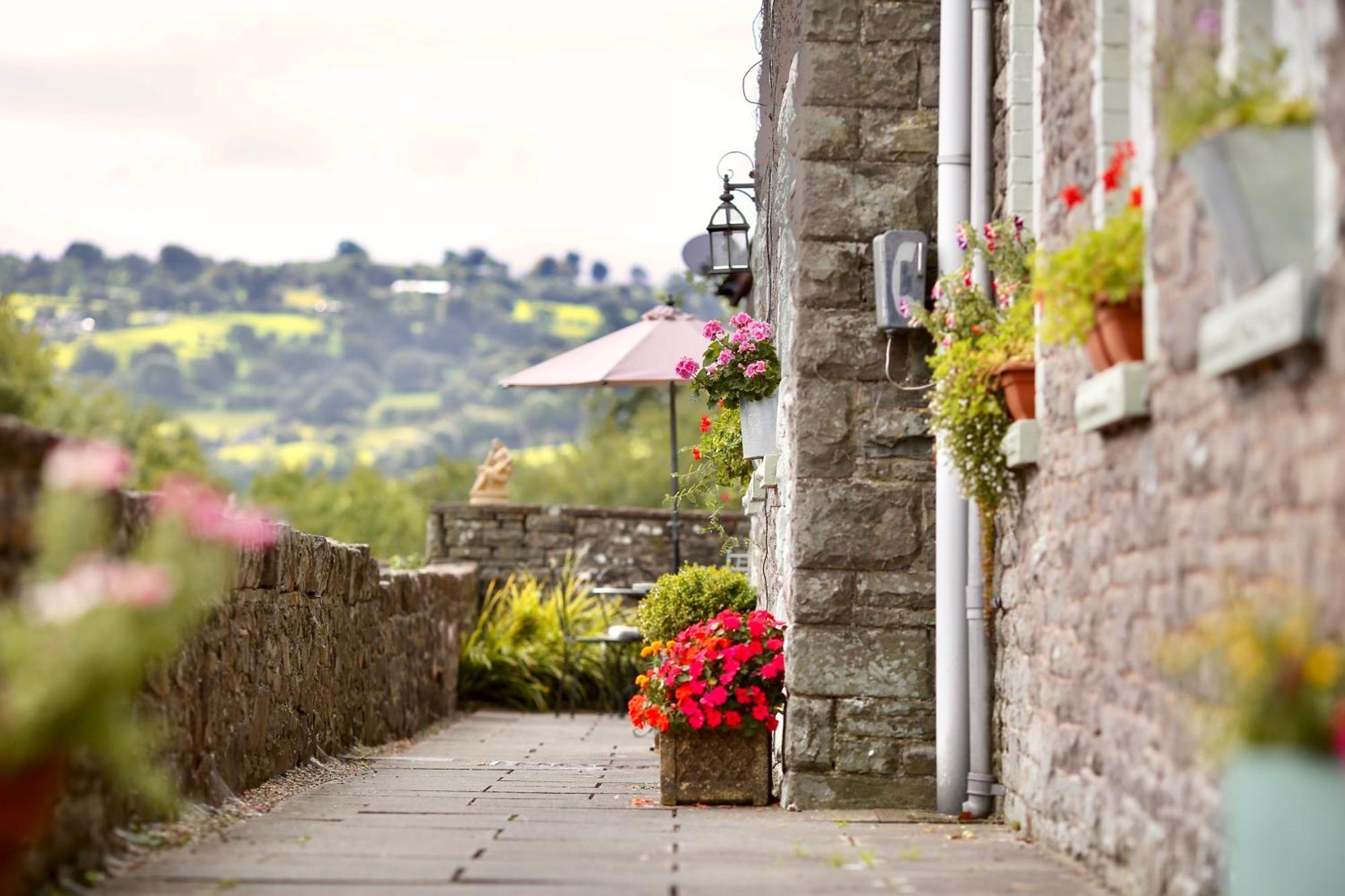 Ty Croeso House Villa Llangattock Exteriör bild